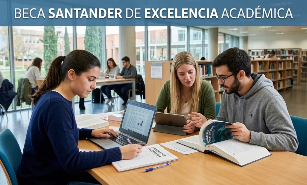 BECA SANTANDER DE EXCELENCIA ACADÉMICA 🏆
