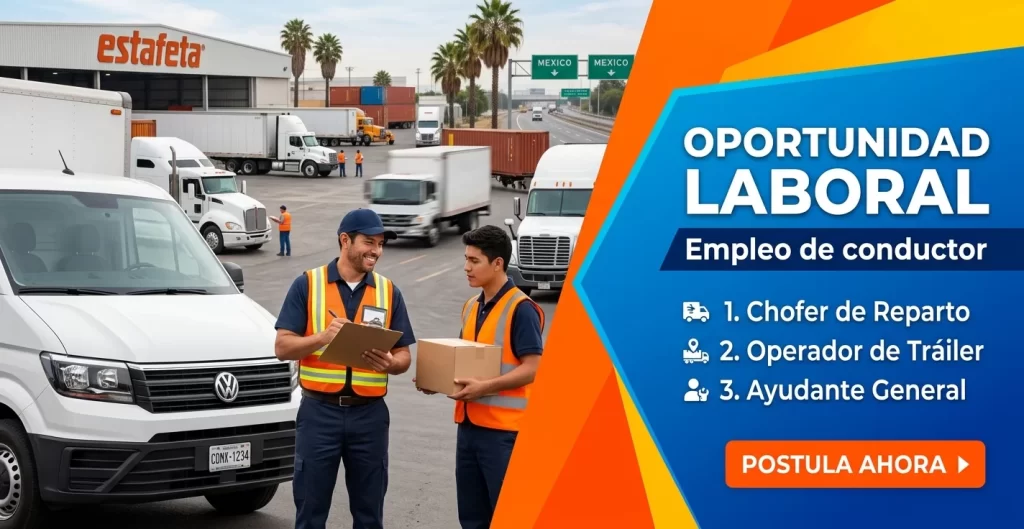 EMPLEOS DE CONDUCTOR 🚗